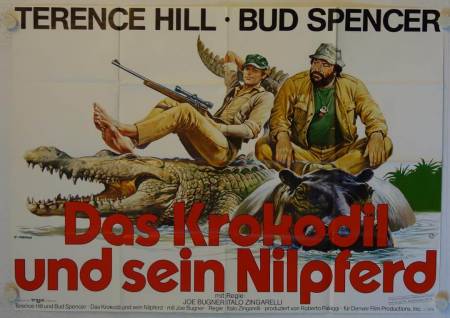 Im for the Hippopotamus original release german double-panel movie poster